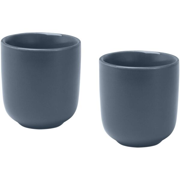 Male keramische espressokopjes van 90 ml, set van 2 - Hale blauw Male keramische espressokopjes van 90 ml, set van 2 - Hale blauw