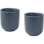 Male 90 ml ceramic espresso cups - set of 2 - Hale Blue Male 90 ml ceramic espresso cups - set of 2 - Hale Blue