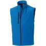 Softshell Gilet azure blue XS
