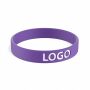 Gepersonaliseerde siliconen polsbandjes (12 mm breed)
