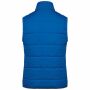 Gewatteerde bodywarmer light royal blue 4XL