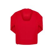 B&C Reset 3Lr Hooded Softshell, Red, 3XL