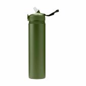 AquaSteel RCS Recycled Water Bottle 750 ml drinkfles - donkergroen AquaSteel RCS Recycled Water Bottle 750 ml drinkfles - donkergroen