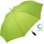 AC alu regular umbrella Windmatic® lime wS
