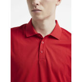 Core Unify polo shirt men bright red xs