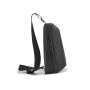 Urban water-resistant expandable sling, zwart, grijs
