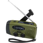 Avior noodradio van RCS gerecycled plastic - Legergroen