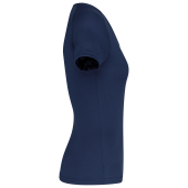 Dames sport-T-shirt V-hals Sporty Navy XXL