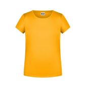 Girls' Basic-T gold-yellow XL