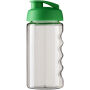 H2O Active® Bop 500 ml sportfles met flipcapdeksel - Transparent/Groen