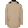 America gewatteerde parkajack voor heren - Dark Sand - 3XL