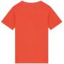 Afgewassen dames T-shirt washed paprika XXL