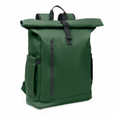 BANGKOK ROLL - Rolltop laptop rugzak 600D     MO2643 - Donker Marinegroen