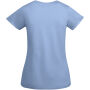 Breda biologisch katoenen dames T-shirt met korte mouwen - Hemelsblauw - S