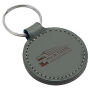 Sleutelhanger P02009, Kunstleder, Grijs
