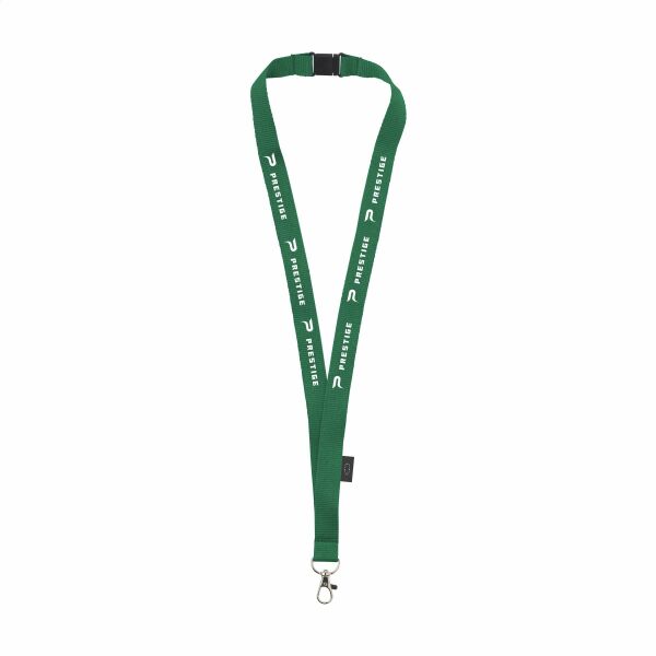 Lanyard Safety GRS RPET 2 cm Schlüsselband - grün Lanyard Safety GRS RPET 2 cm Schlüsselband - grün