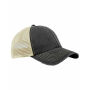 6 Panel Vintage Trucker vintage black/stone one size