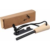 Roestvrijstalen vuurstarterstaaf Azra bruin Roestvrijstalen vuurstarterstaaf Azra bruin