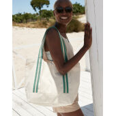 EarthAware® Organic Boat Bag - Natural/French Navy - One Size