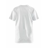 EVOLVE TEE JR WHITE 122/128