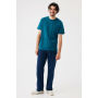 IQONIQ Brett gerecycled katoen t-shirt, dark teal (XXXL)