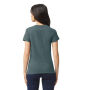 Gildan T-shirt Heavy Cotton SS for her 446 dark heather 3XL