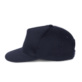 Snapback Pet - 5 Panelen Navy One Size