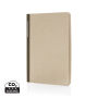 Stylo suikerrietpapier A5 notitieboek, bruin