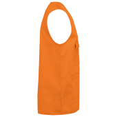Gilet polykatoen multizakken Orange XS