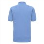 RUS Hardwearing Polycotton Polo, Sky, 4XL