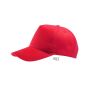 Five Panel Cap Buzz red one size
