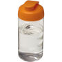 H2O Active® Bop 500 ml sportfles met flipcapdeksel - Transparent/Oranje