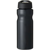 H2O Active® Base 650 ml bidon met fliptuitdeksel - Zwart