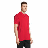 PACIFIC - PACIFIC HEREN POLO - 3XL - Rood
