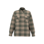 Duurzaam gewatteerd geruit overhemdjack voor heren Wet Sand / Organic Khaki Checked XXL Duurzaam gewatteerd geruit overhemdjack voor heren Wet Sand / Organic Khaki Checked XXL