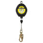 10m intrekbaar valstopblok black one size