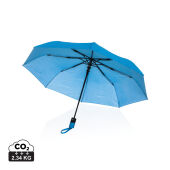 21" Impact AWARE™ 190T mini auto open paraplu, tranquil blue