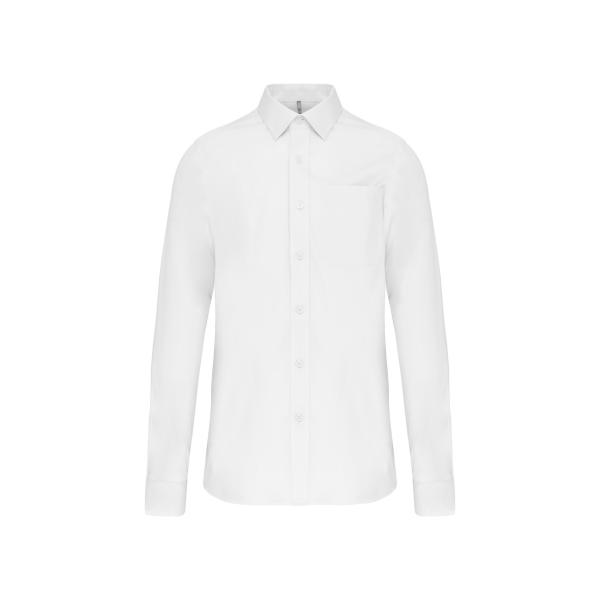Chemise popeline manches longues White XS Chemise popeline manches longues White XS