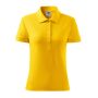 Polo Shirt women's Cotton Heavy yellow XXL