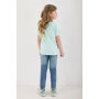 IQONIQ Koli kids lichtgewicht gerecycled katoen t-shirt, crushed mint (1112)