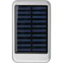 Aluminium solar powerbank Drew zilver