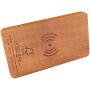 SCX.design P36 5000 mAh draadloze powerbank met oplichtend logo - Zwart