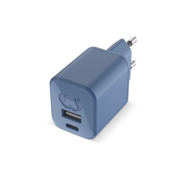 2WC30 I Fresh 'n Rebel Mini Charger USB-C + A PD // 30W - Dive Blue