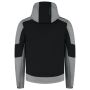 Softshell Capuchon Bicolor Redefined 406118 Black-Grey XS