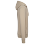 Ecologische herensweater met capuchon Light Sand XL Ecologische herensweater met capuchon Light Sand XL