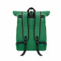 IREA - 600D polyester rolltop rugzak - Donker Marinegroen