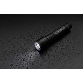 Gear X RCS gerecycled aluminium USB-oplaadbare zaklamp large, zwart