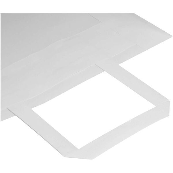 Kraft papieren tas 80 g/m² met platte handvatten – 25 x 15 x 32 cm - Wit Kraft papieren tas 80 g/m² met platte handvatten – 25 x 15 x 32 cm - Wit