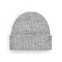 Cosy Ribbed Beanie - Grey Marl - One Size