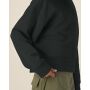 Voicer - Zwaar hoodie in een gerecycled katoen blend - Black (XXS) Voicer - Zwaar hoodie in een gerecycled katoen blend - Black (XXS)